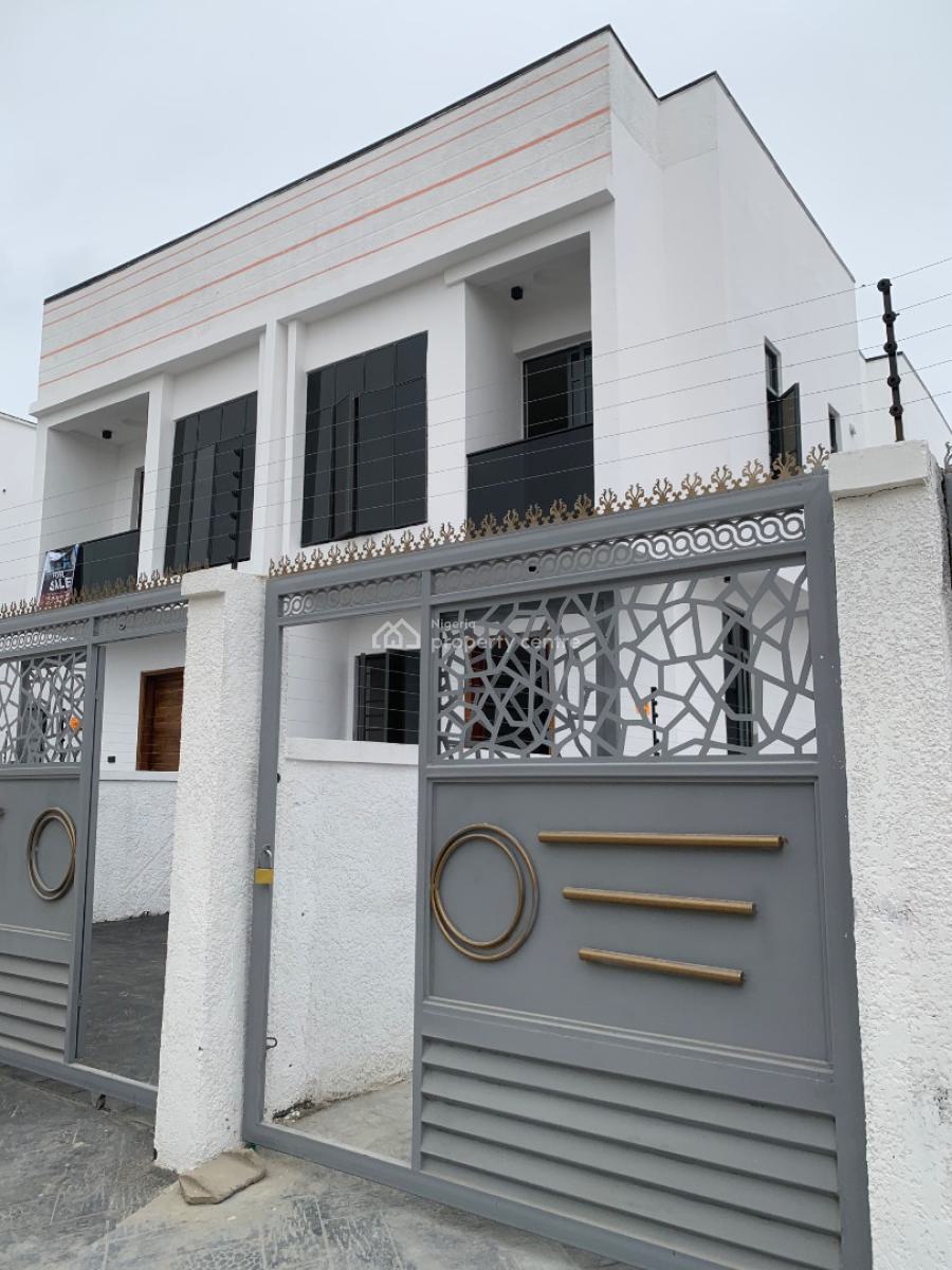 Excellently Built 3 Bedroom Semi-detached Duplex with a Bq, Ikota, Lekki, Lagos, Detached Duplex for Sale