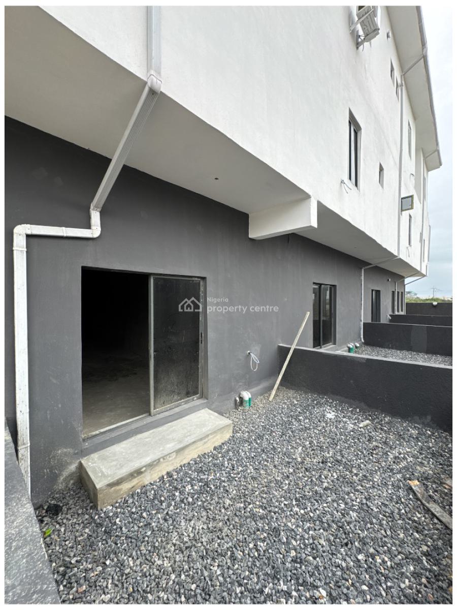 3 Bedroom Semi - Finished Terrace Duplex, Orchid Road Lafiaji, Lekki, Lagos, Terraced Duplex for Sale