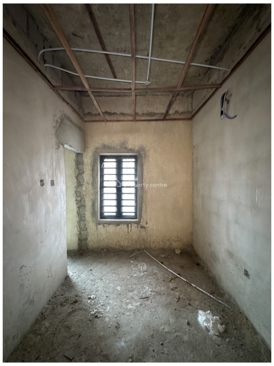 3 Bedroom Semi - Finished Terrace Duplex, Orchid Road Lafiaji, Lekki, Lagos, Terraced Duplex for Sale
