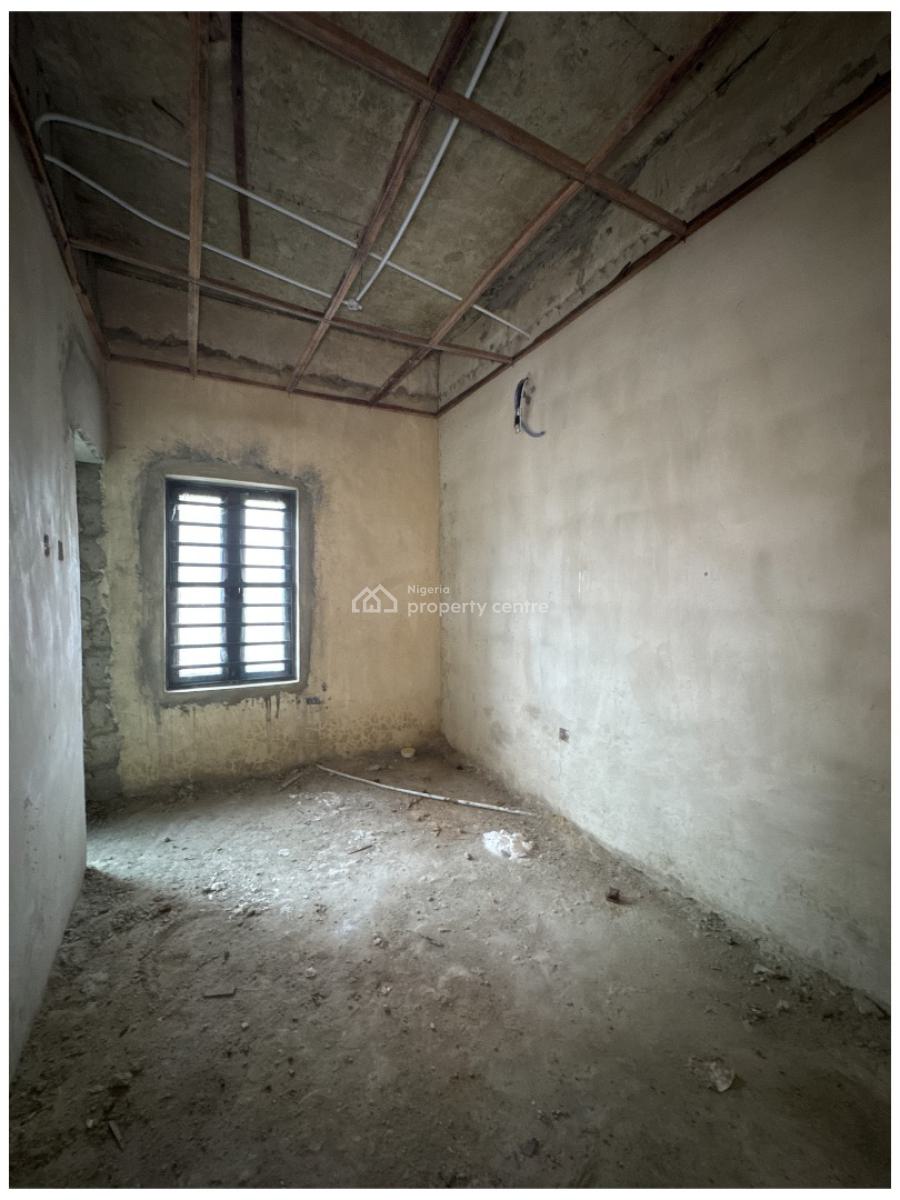 3 Bedroom Semi - Finished Terrace Duplex, Orchid Road Lafiaji, Lekki, Lagos, Terraced Duplex for Sale