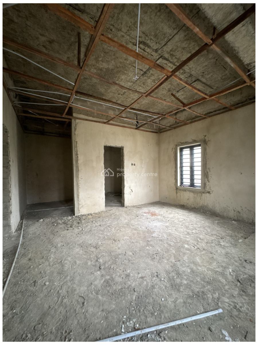 3 Bedroom Semi - Finished Terrace Duplex, Orchid Road Lafiaji, Lekki, Lagos, Terraced Duplex for Sale
