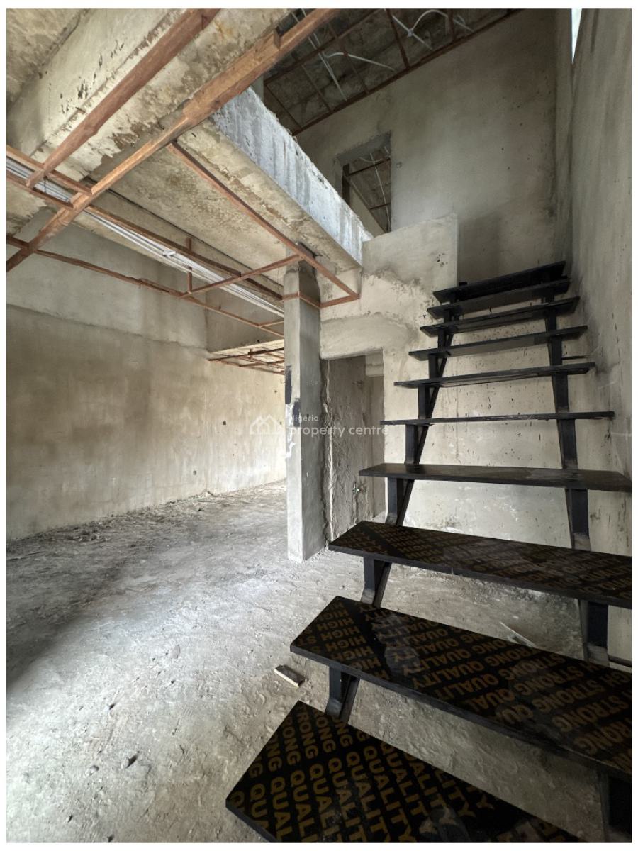 3 Bedroom Semi - Finished Terrace Duplex, Orchid Road Lafiaji, Lekki, Lagos, Terraced Duplex for Sale