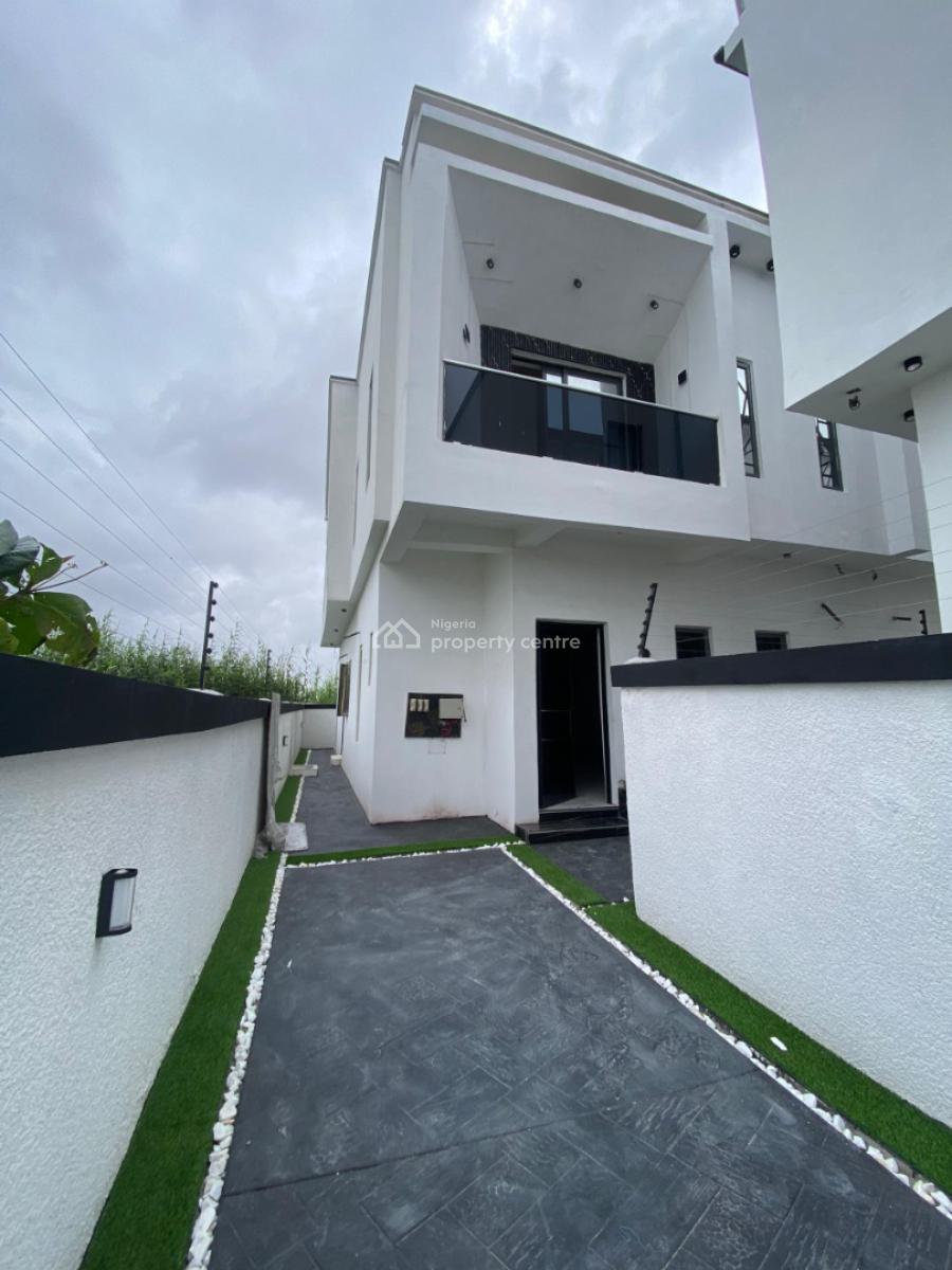 4 Bedroom Semi Detached Duplex with Bq, Lekki Palm City, Ajah, Lagos, Semi-detached Duplex for Sale