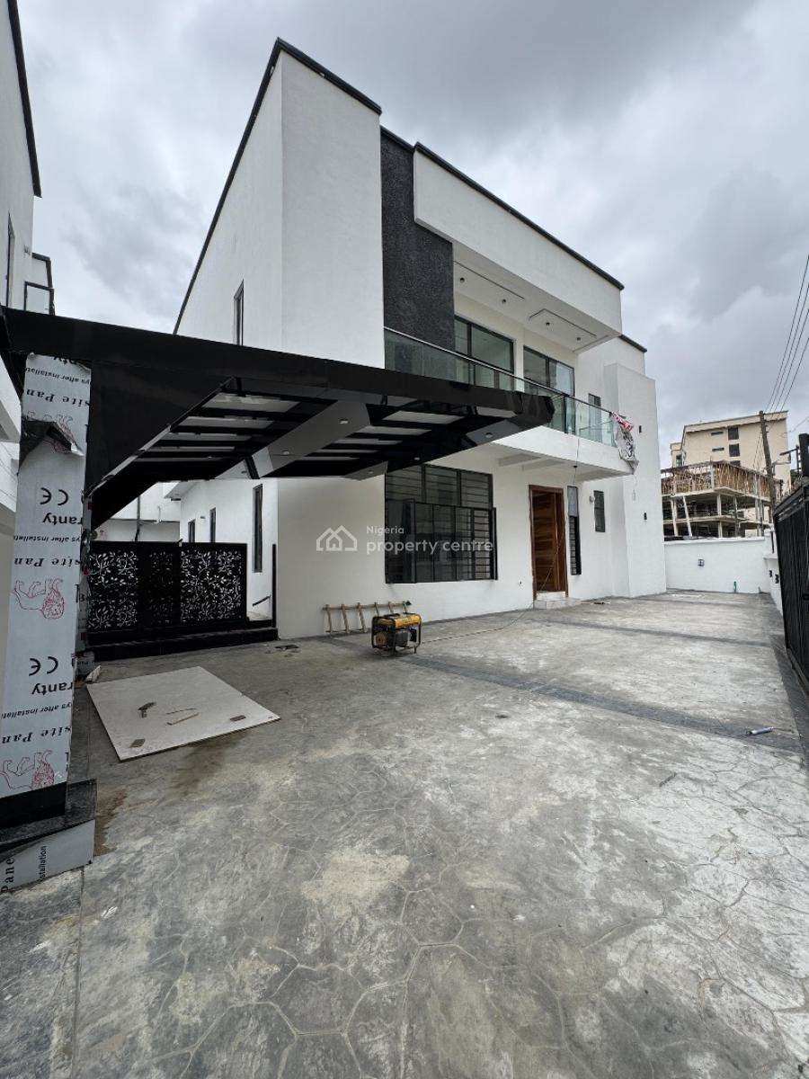 Gigantic 5 Bedroom Fully Detached Duplex with a Bq, Chevron Drive, Lekki, Lagos, House for Sale