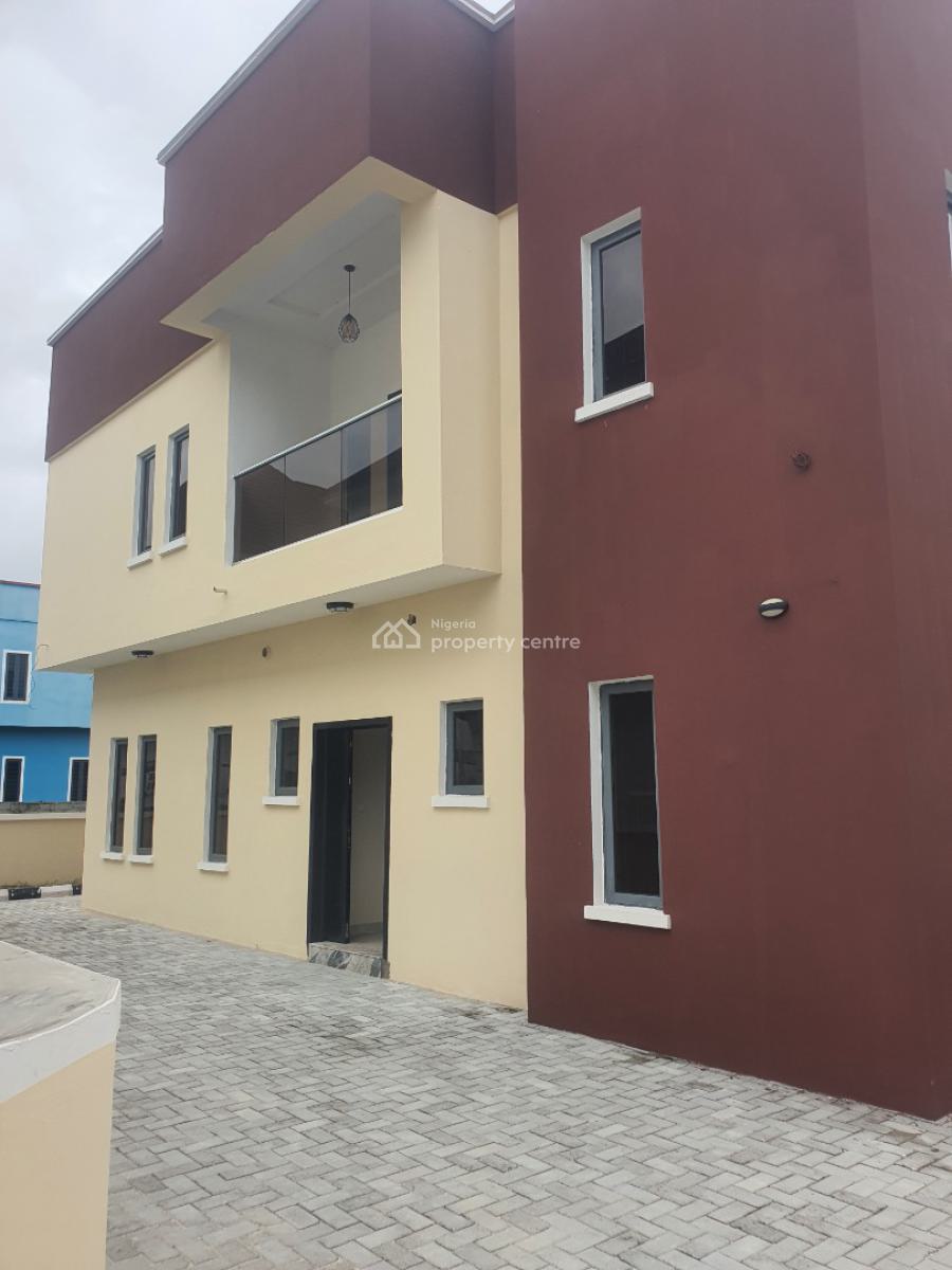 Luxury 4 Bedroom Duplex in a Well Serene and Very Secured Estate, Crown Estate, Sangotedo, Ajah, Lagos, Detached Duplex for Sale