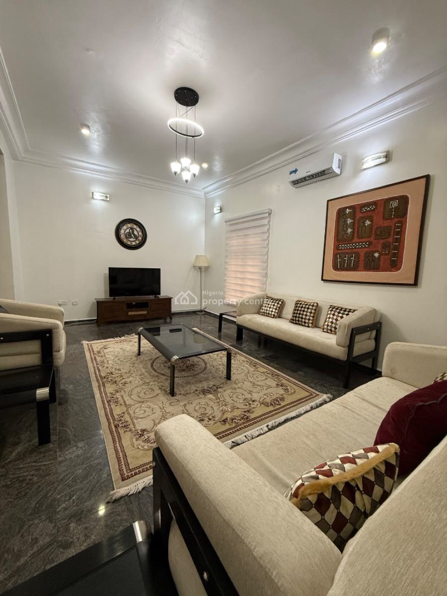 Fully Furnished and Fully Serviced 4 Bedroom Duplex with Bq, Maitama District, Abuja, Detached Duplex for Rent