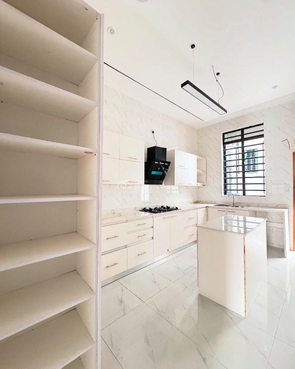 Beautiful 4 Bedroom Semi Detached Duplex with a Bq, Chevron Drive, Lekki, Lagos, House for Sale