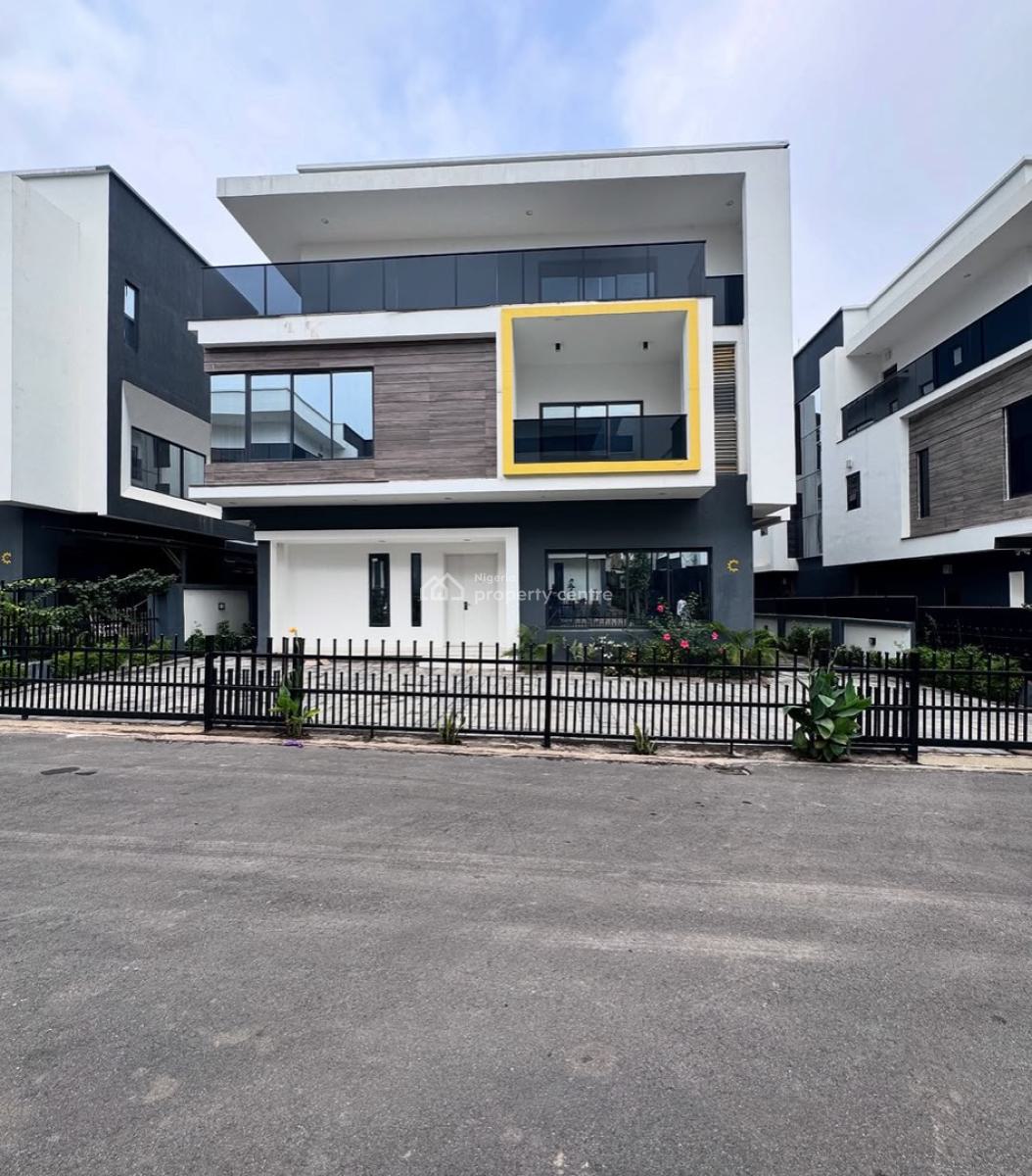 Brand New 6 Bedroom Spacious Detached House, 1bedroom Bq,, Gym, Pool, Guzape District, Abuja, Detached Duplex for Sale