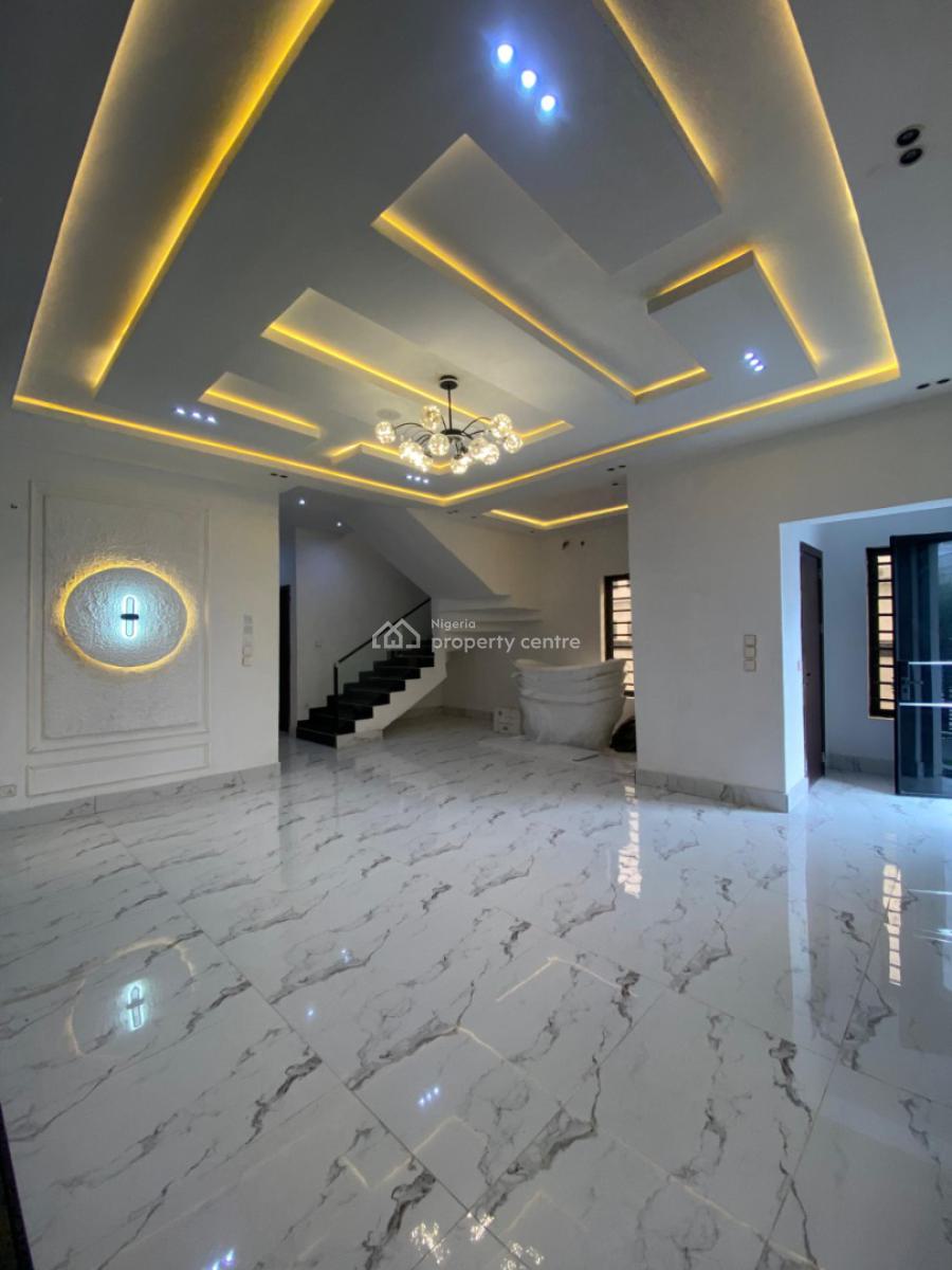 4 Bedroom Fully Detached Duplex with Bq, Lekki Palm City, Ajah, Lagos, Detached Duplex for Sale