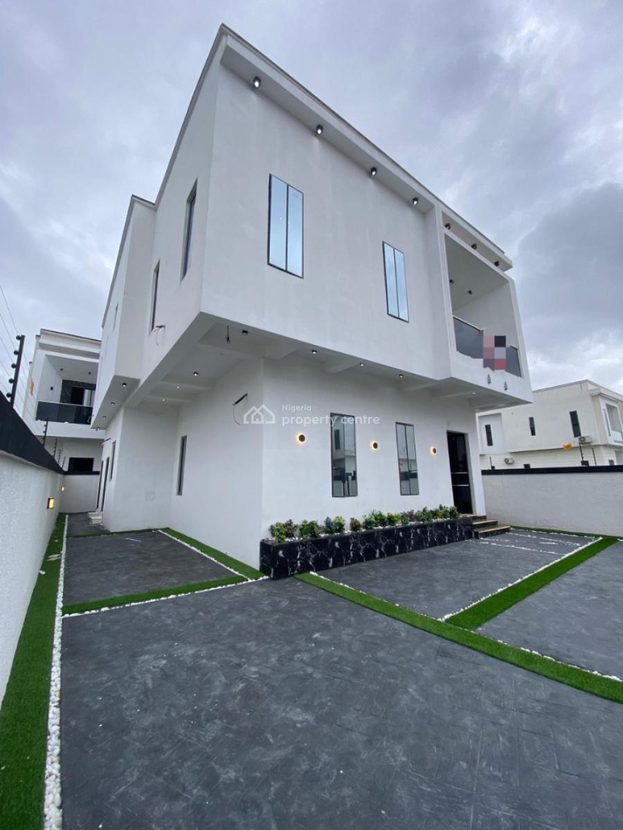 4 Bedroom Fully Detached Duplex with Bq, Lekki Palm City, Ajah, Lagos, Detached Duplex for Sale