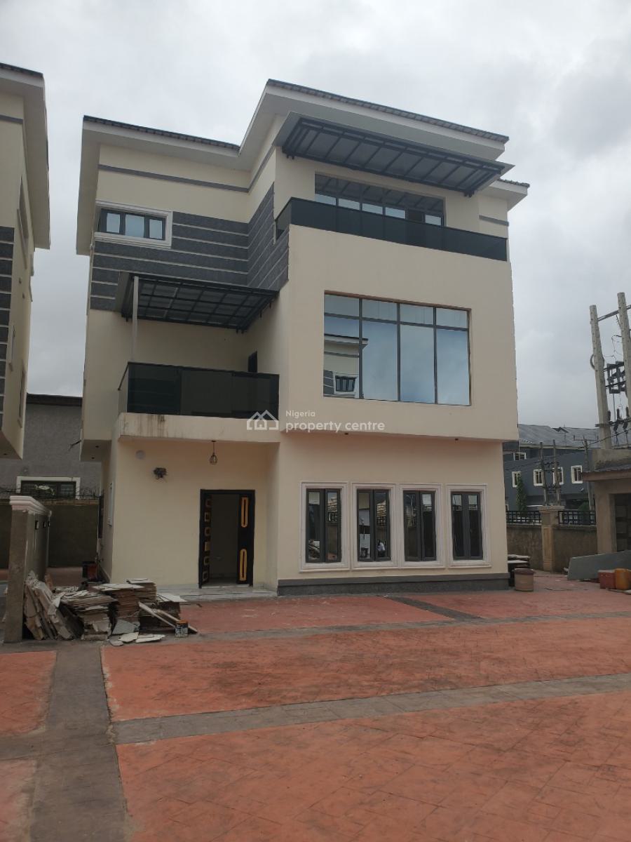Nicely Built 5 Bedroom Detached Duplex with Bq in a Prime Location, Osapa, Lekki, Lagos, Detached Duplex for Sale