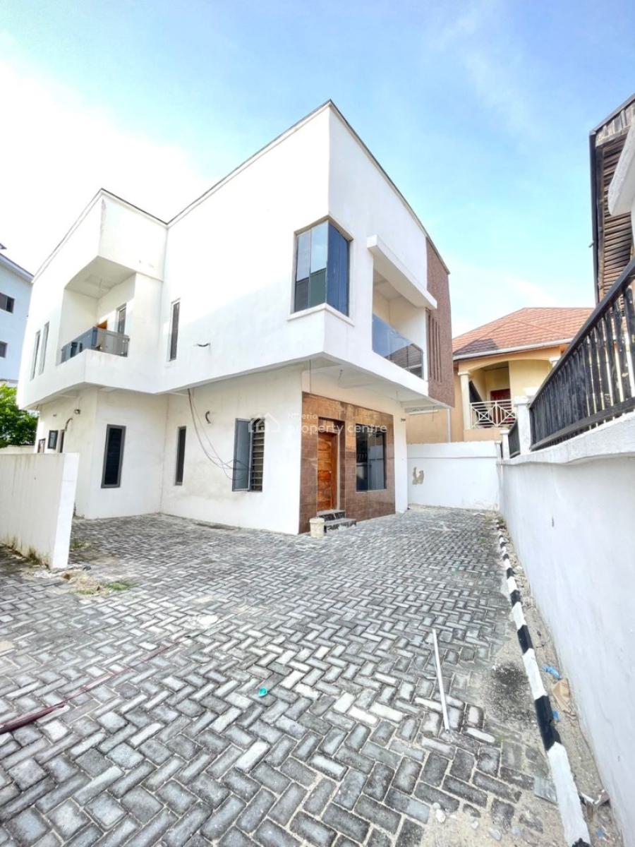 Newly Built 4 Bedroom Semi Detached Duplex with Bq, Ikota, Lekki, Lagos, Semi-detached Duplex for Sale