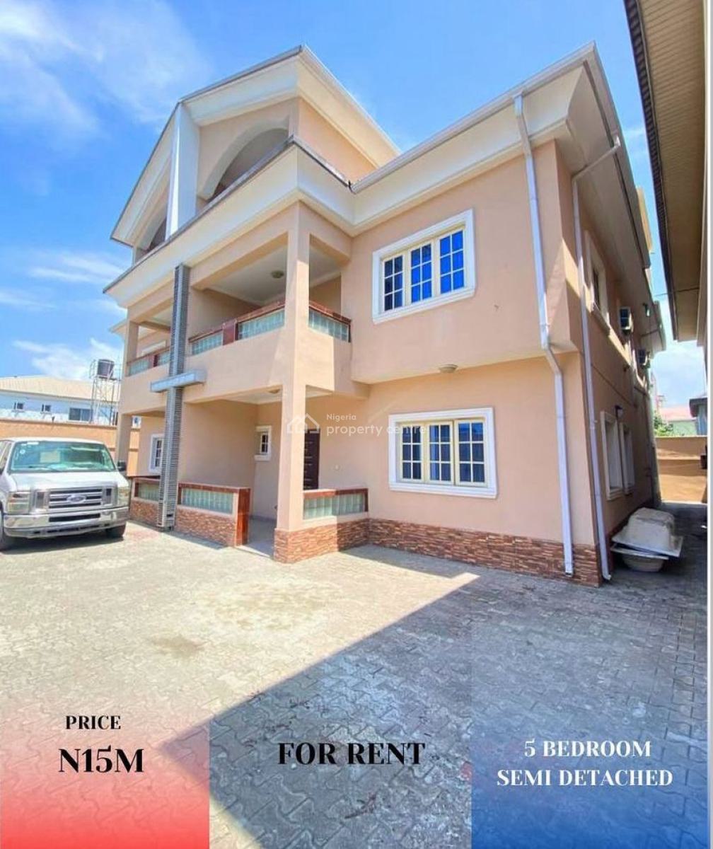 Luxury 5 Bedroom Semi Detached, Oniru, Victoria Island (vi), Lagos, Semi-detached Duplex for Rent