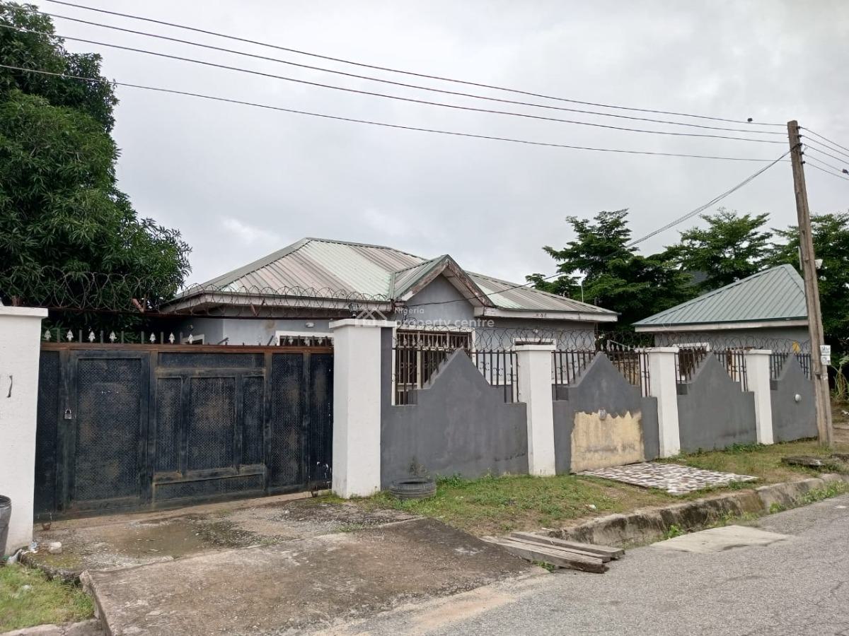 Luxury 3 Bedroom Bungalow, New Site Estate, Fha (f.h.a), Lugbe District, Abuja, Detached Bungalow for Sale