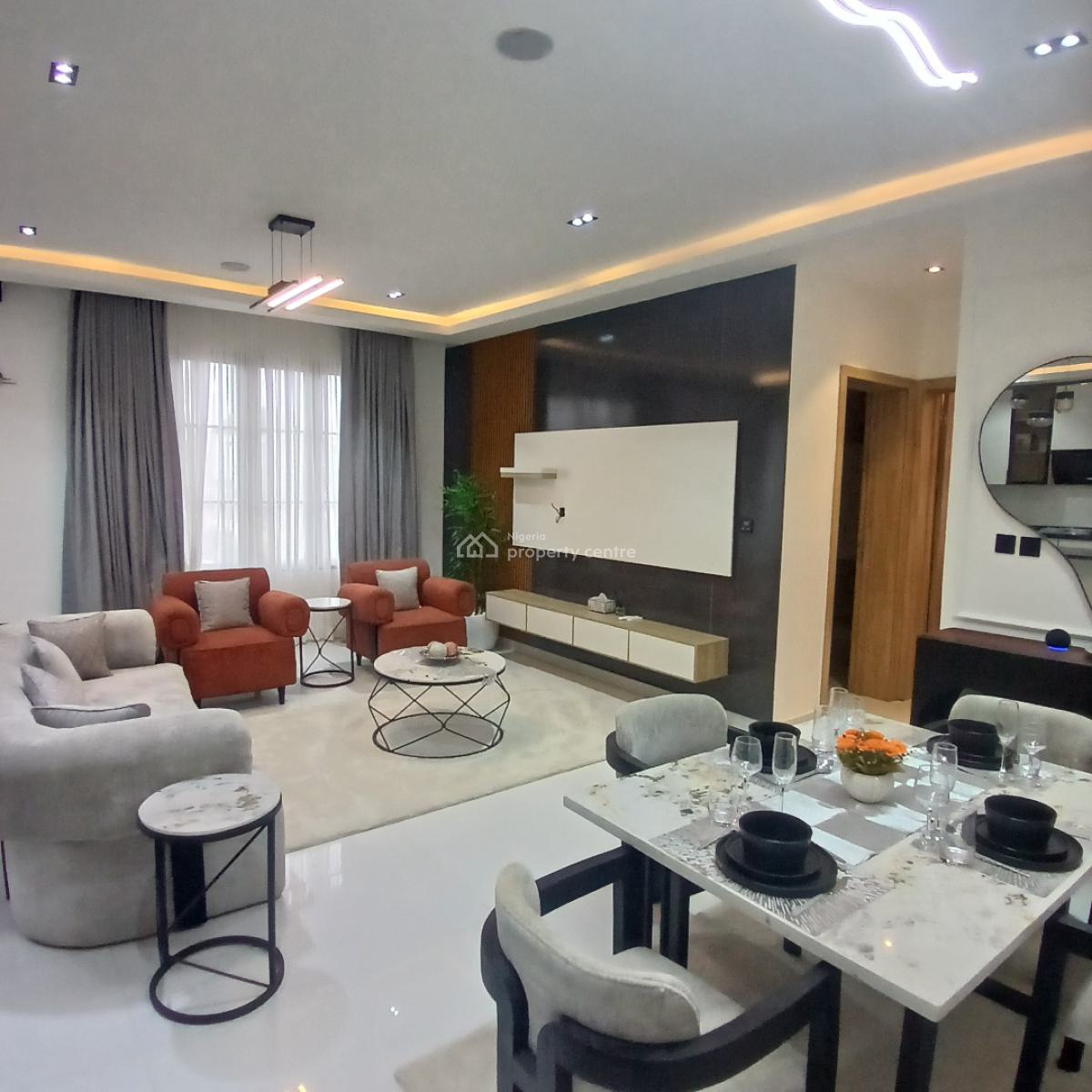Exquisitely Detailed 2 Bedrooms Apartment with Swimming Pool, Ikate Elegushi, Lekki, Lagos, Flat / Apartment for Sale