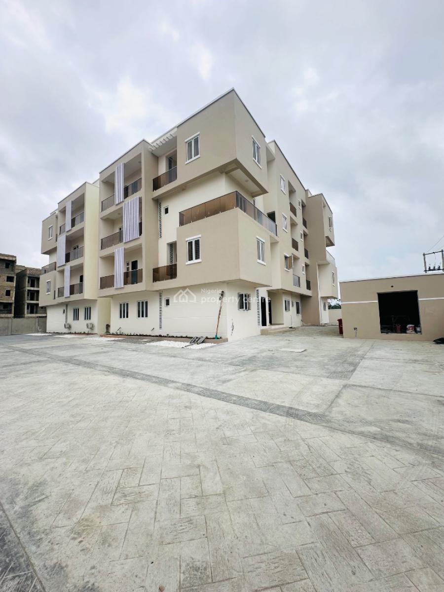 Fully Serviced 2 Bedroom Maisonette + Roof Top Terrace, Lekki Scheme 2, Ikota, Lekki, Lagos, Flat / Apartment for Rent