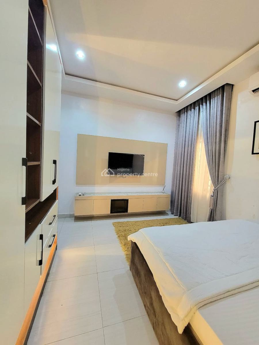 Luxury 1 Bedroom Serviced & Furnished Flat, Guest Toilet, Tarred Road, Katampe, Abuja, Flat / Apartment for Rent