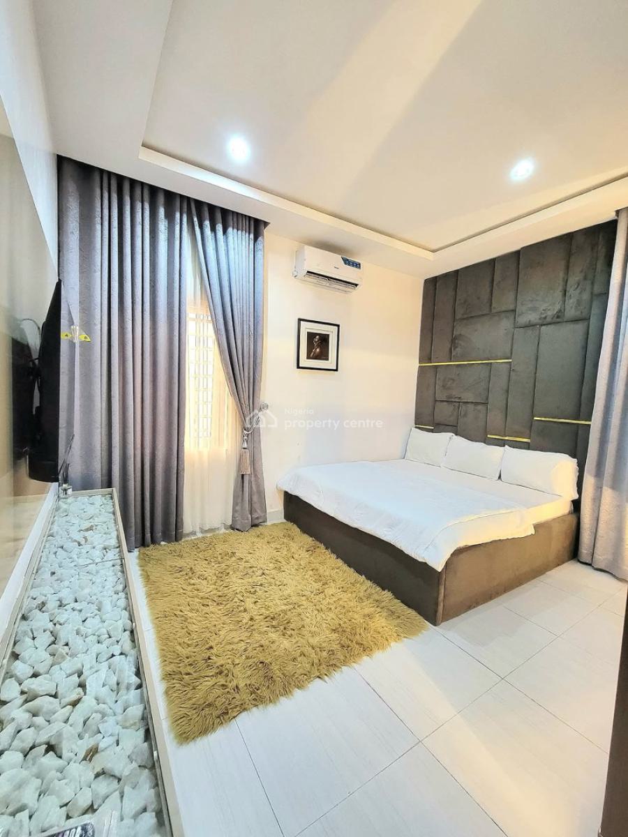 Luxury 1 Bedroom Serviced & Furnished Flat, Guest Toilet, Tarred Road, Katampe, Abuja, Flat / Apartment for Rent