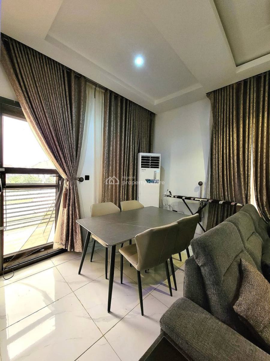 Luxury 1 Bedroom Serviced & Furnished Flat, Guest Toilet, Tarred Road, Katampe, Abuja, Flat / Apartment for Rent