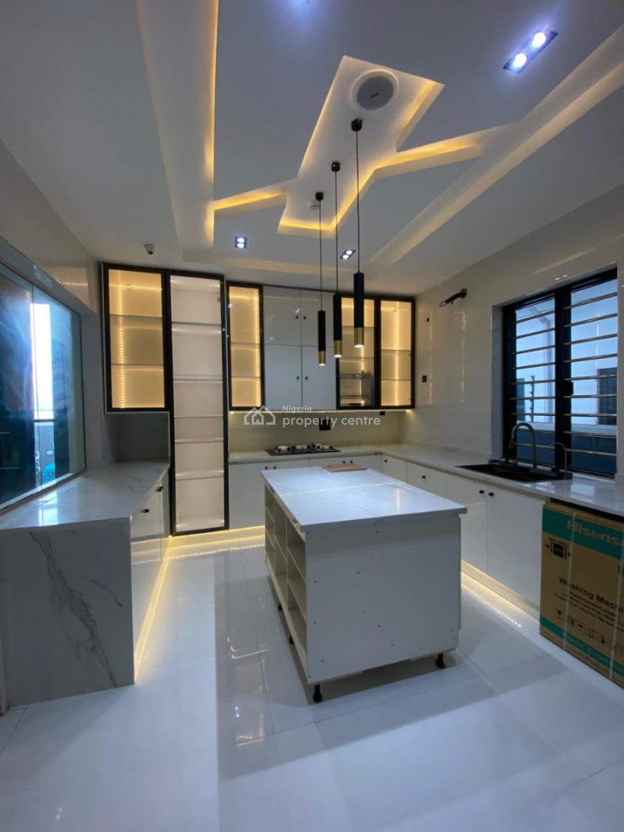 5 Bedroom Fully Detached Duplex with Bq, Swimming Pool, Box Room, Lekki Palm City, Ajah, Lagos, Detached Duplex for Sale