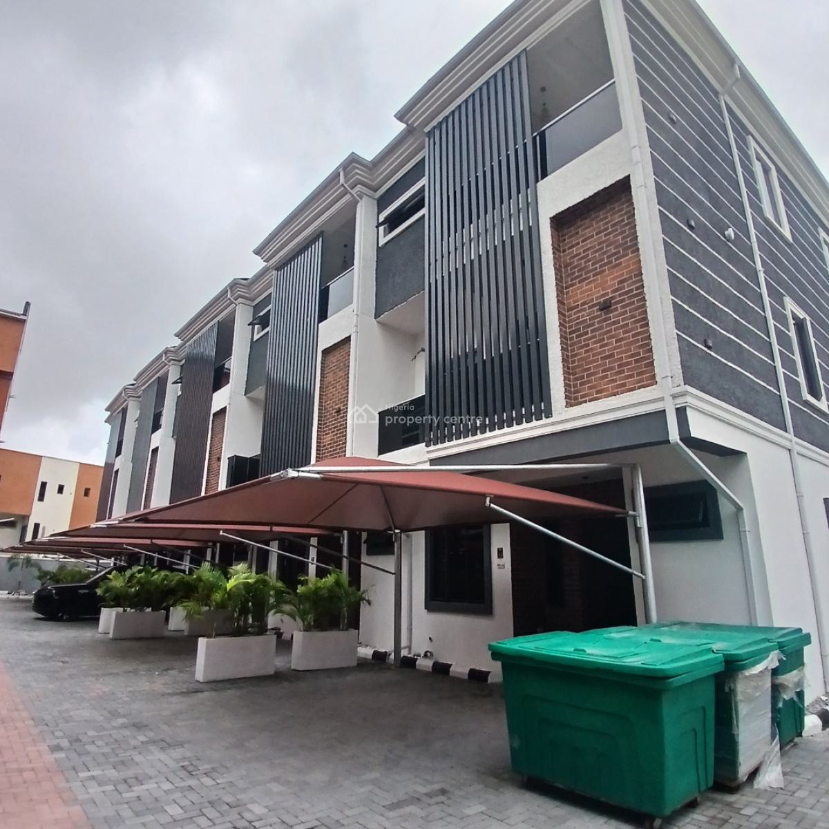 Luxury 4 Bedrooms Terraced Duplex with Swimming Pool, Ikate Elegushi, Lekki, Lagos, Terraced Duplex for Sale