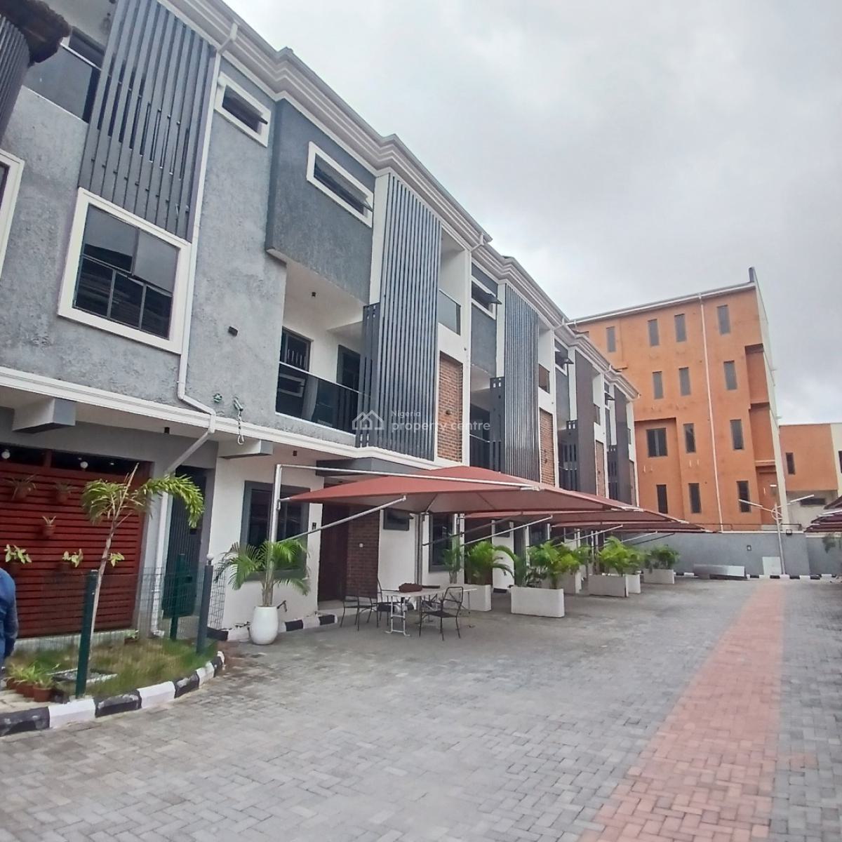 Luxury 4 Bedrooms Terraced Duplex with Swimming Pool, Ikate Elegushi, Lekki, Lagos, Terraced Duplex for Sale