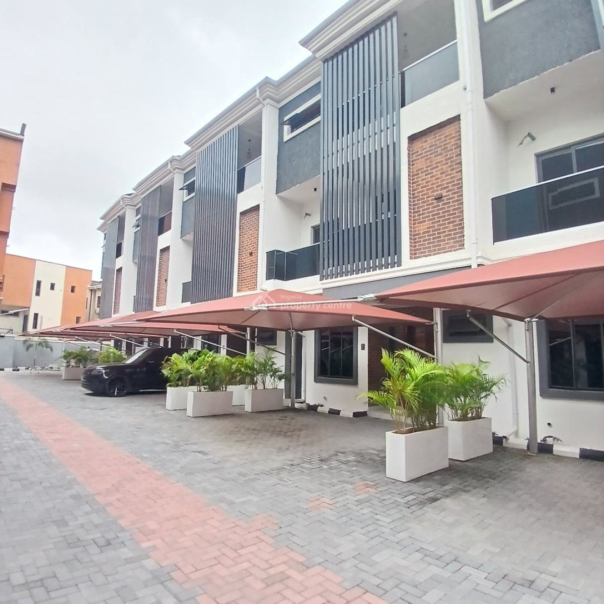 Luxury 4 Bedrooms Terraced Duplex with Swimming Pool, Ikate Elegushi, Lekki, Lagos, Terraced Duplex for Sale