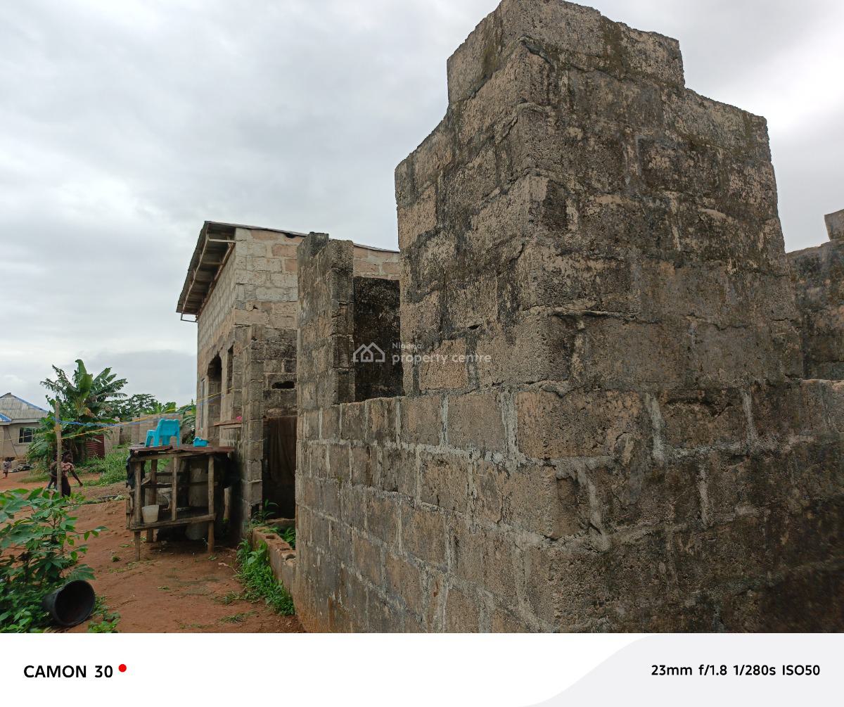 Hot Deal! Uncompleted Mini-flats on 2 Full Plots (60ft By 120ft), Eleyele, Power Line, Oke Ore, Atan Ota, Ado-odo/ota, Ogun, Mixed-use Land for Sale