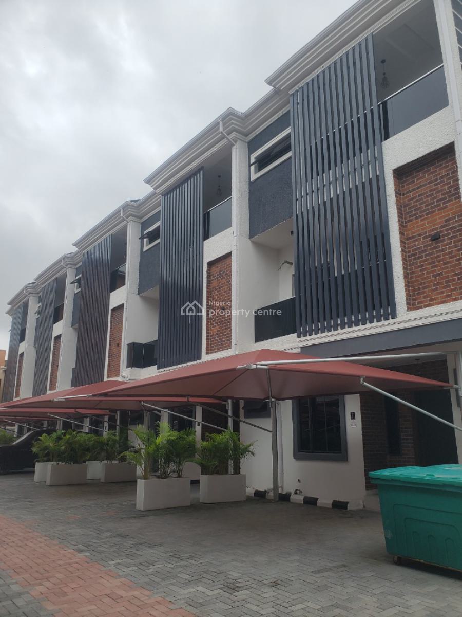 Lovely 4 Bedroom Terrace Duplex with Bq and Pool, Ikate, Lekki, Lagos, Terraced Duplex for Sale