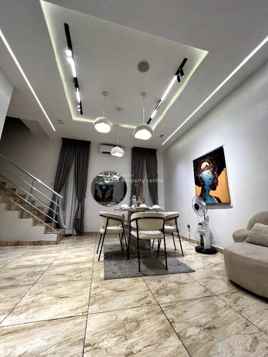 Fully Furnished Luxury 4 Bedroom Apartment + Swimming Pool, Orchid Road, Lekki, Lagos, Terraced Duplex for Rent