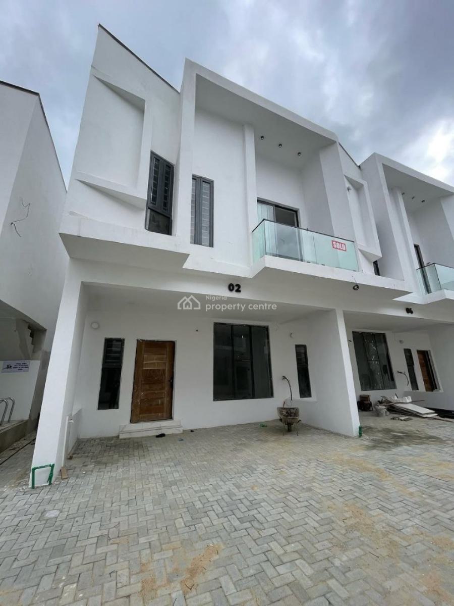 4-bedroom Terrace Duplex Governors Consent & Building Approval, Harris Drive (vgc Axis), Lekki, Lagos, Terraced Duplex for Sale