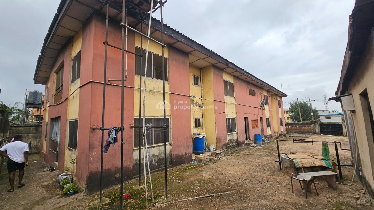 Magnificent and Well Located 4 Units of 3 Bedroom Flat on 735sqm Land, Abule Egba, Agege, Lagos, Block of Flats for Sale