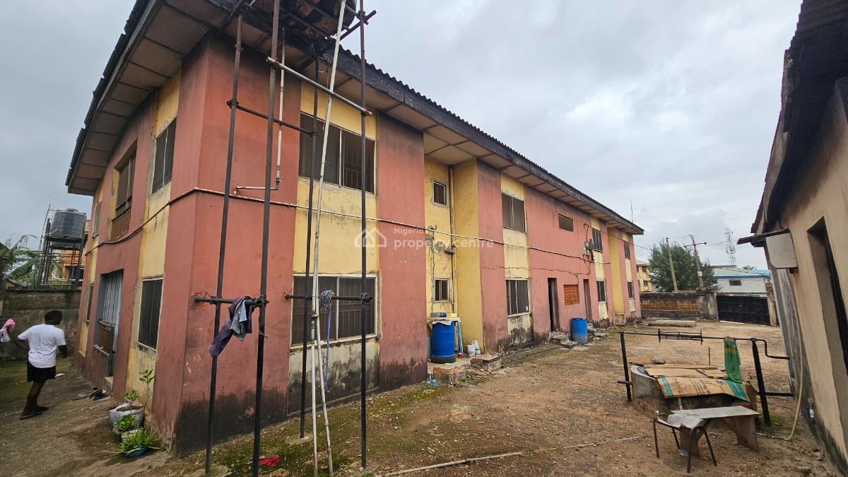 Magnificent and Well Located 4 Units of 3 Bedroom Flat on 735sqm Land, Abule Egba, Agege, Lagos, Block of Flats for Sale