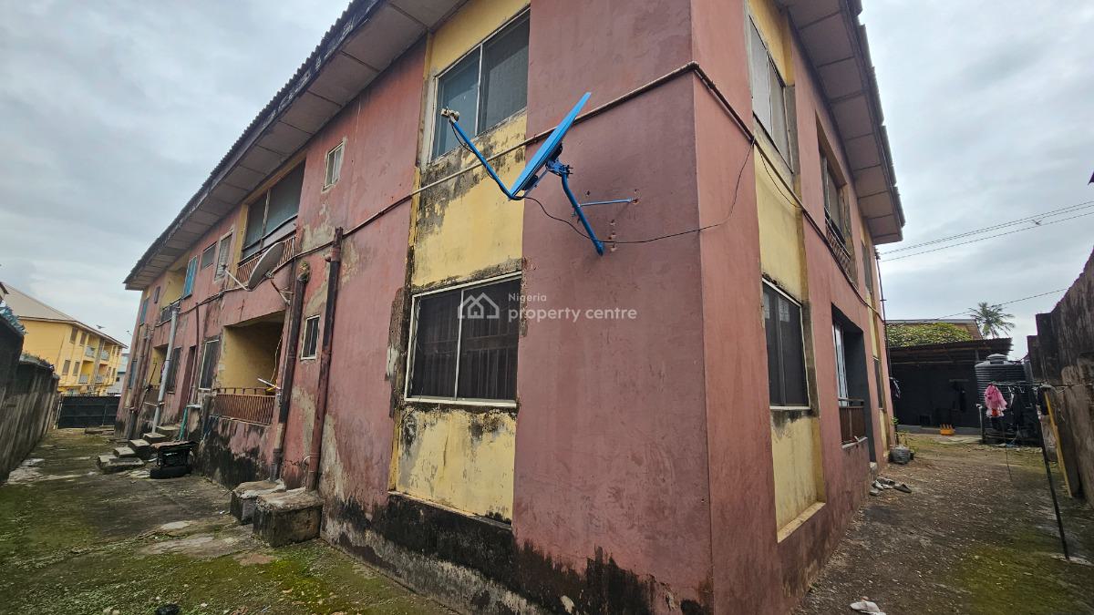 Magnificent and Well Located 4 Units of 3 Bedroom Flat on 735sqm Land, Abule Egba, Agege, Lagos, Block of Flats for Sale