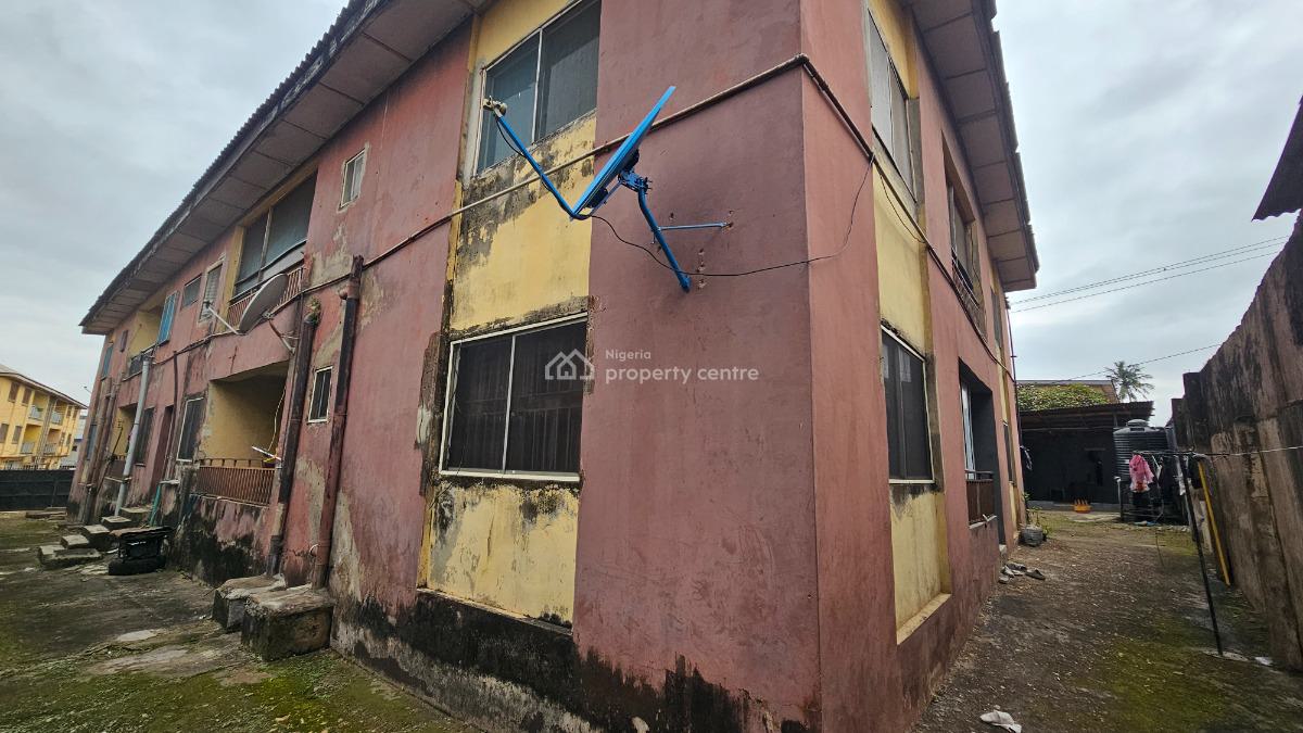 Magnificent and Well Located 4 Units of 3 Bedroom Flat on 735sqm Land, Abule Egba, Agege, Lagos, Block of Flats for Sale