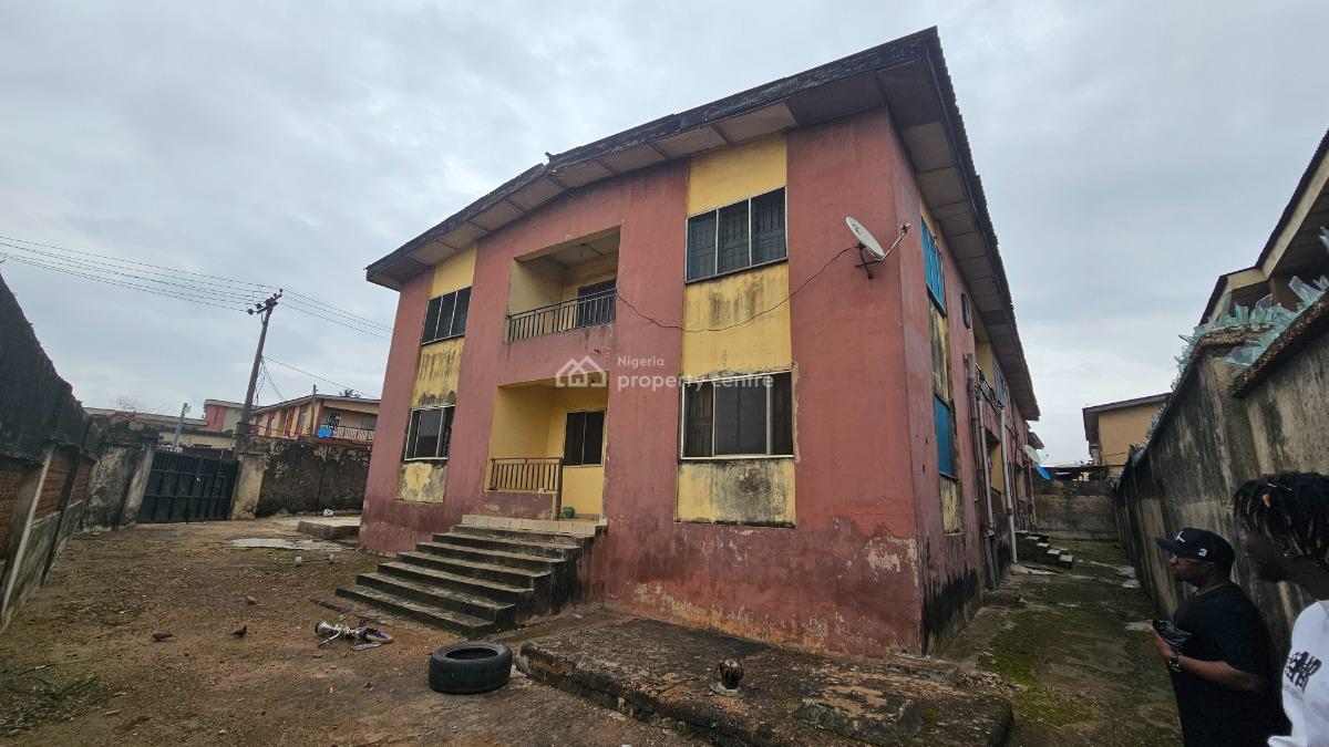 Magnificent and Well Located 4 Units of 3 Bedroom Flat on 735sqm Land, Abule Egba, Agege, Lagos, Block of Flats for Sale