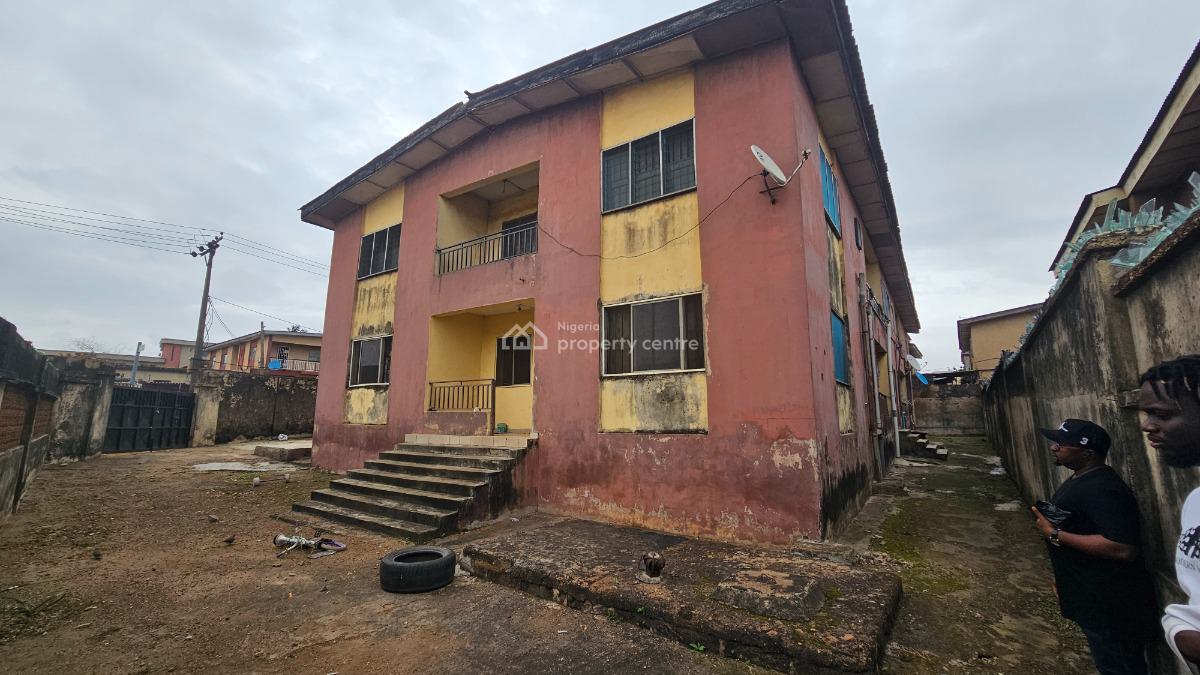 Magnificent and Well Located 4 Units of 3 Bedroom Flat on 735sqm Land, Abule Egba, Agege, Lagos, Block of Flats for Sale