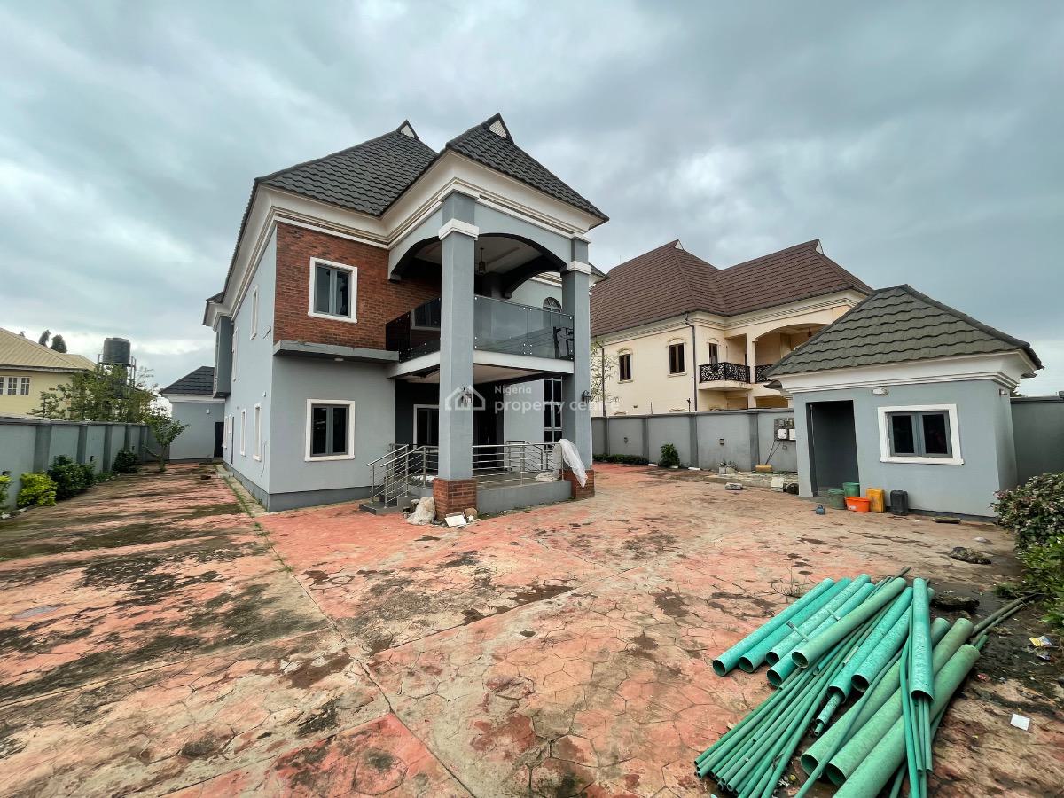Luxury 4 Bedroom Detached Duplex with Bq and a Room Self Contain Apartment, Oluyole Estate, Oluyole Ibadan, Oluyole, Oyo, Detached Duplex for Sale