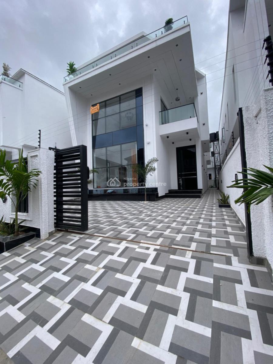 5 Bedroom Fully Detached Duplex with Bq & Swimming Pool, Lekki Palm City, Ajah, Lagos, Detached Duplex for Sale