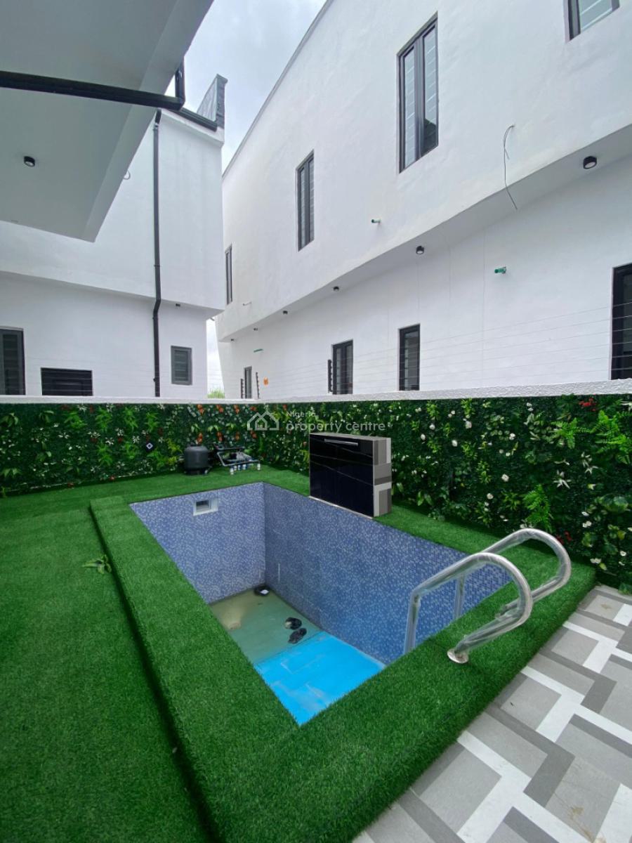5 Bedroom Fully Detached Duplex with Bq & Swimming Pool, Lekki Palm City, Ajah, Lagos, Detached Duplex for Sale