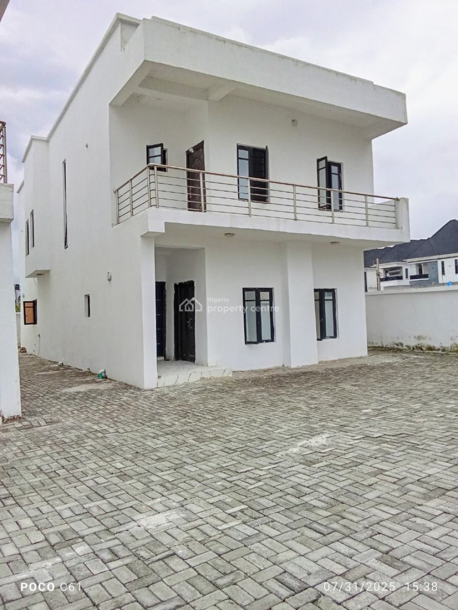 Luxury 4 Bedrooms Terraced Duplex with Bq, Sangotedo, Ajah, Lagos, Terraced Duplex for Rent