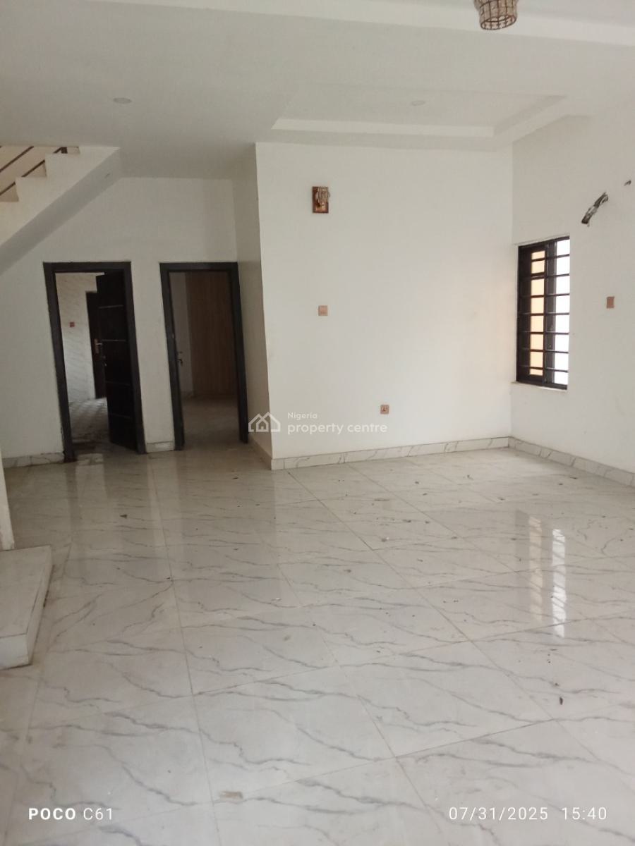 Luxury 4 Bedrooms Terraced Duplex with Bq, Sangotedo, Ajah, Lagos, Terraced Duplex for Rent