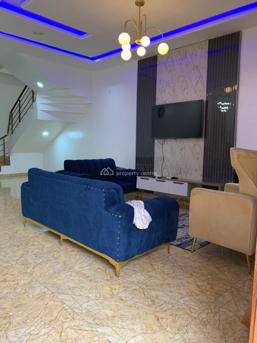 4 Bedroom Semi Detached Duplex with Inverter, Lekki, Lagos, Semi-detached Duplex for Rent
