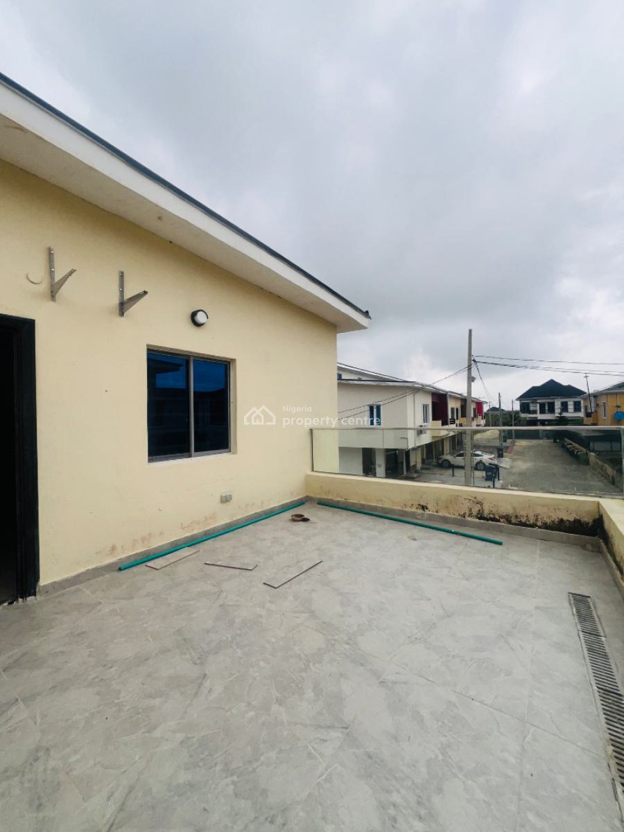 Brand New 4 Bedroom Semi Detached Duplex with a Rooftop Terrace., Meridian Park Estate, Awoyaya, Ibeju Lekki, Lagos, House for Rent