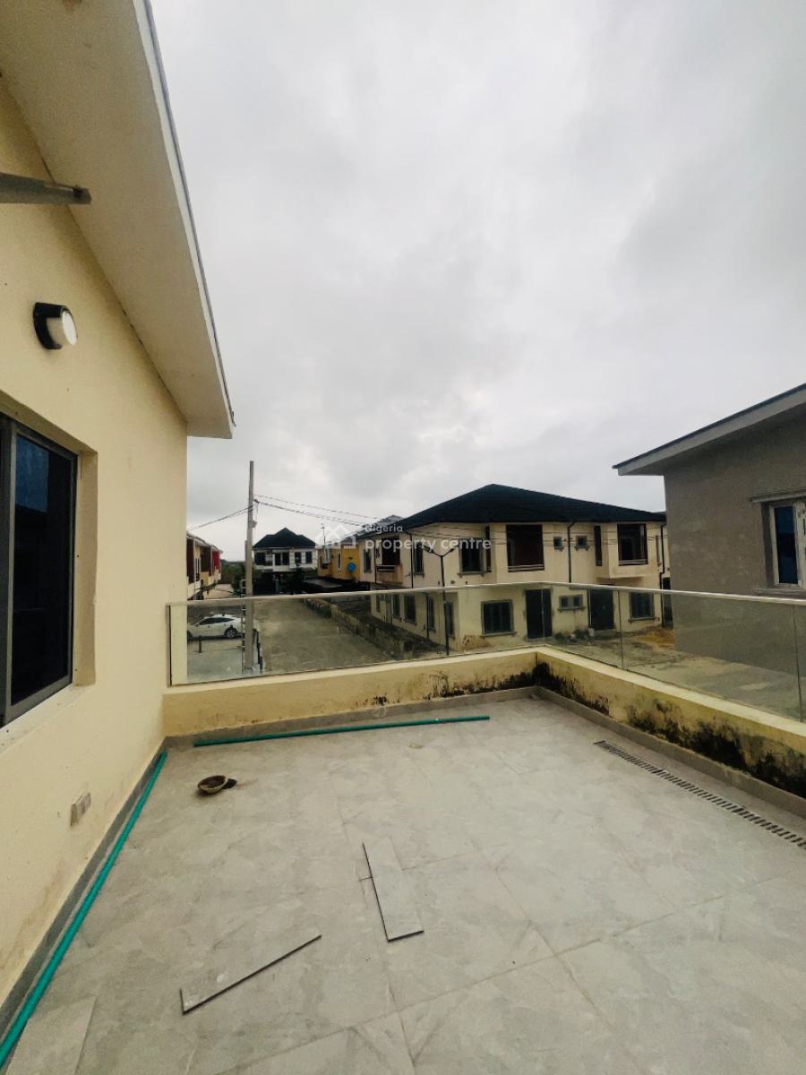 Brand New 4 Bedroom Semi Detached Duplex with a Rooftop Terrace., Meridian Park Estate, Awoyaya, Ibeju Lekki, Lagos, House for Rent