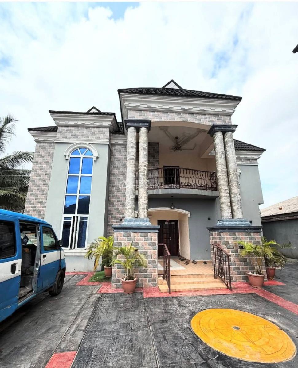 European Standard 5 Bedroom Duplex with Bq, Akar Road Iwofe, Rumueme, Port Harcourt, Rivers, Detached Duplex for Sale