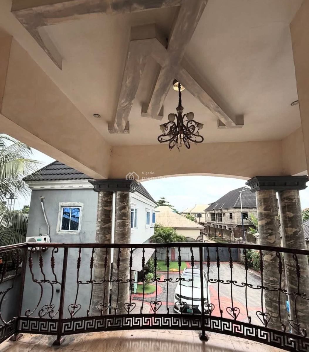European Standard 5 Bedroom Duplex with Bq, Akar Road Iwofe, Rumueme, Port Harcourt, Rivers, Detached Duplex for Sale