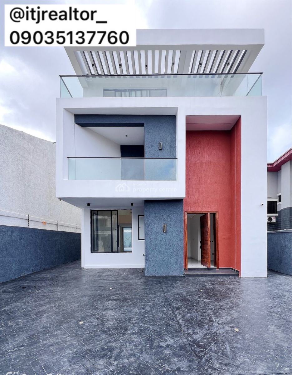 Contemporary 5 Bedroom Detached Duplex with Pool,cinema and Gym, Lekki Phase 1, Lekki, Lagos, Detached Duplex for Sale