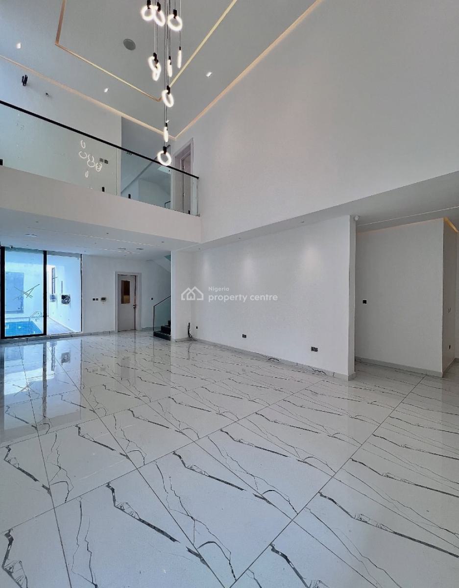 Contemporary 5 Bedroom Detached Duplex with Pool,cinema and Gym, Lekki Phase 1, Lekki, Lagos, Detached Duplex for Sale