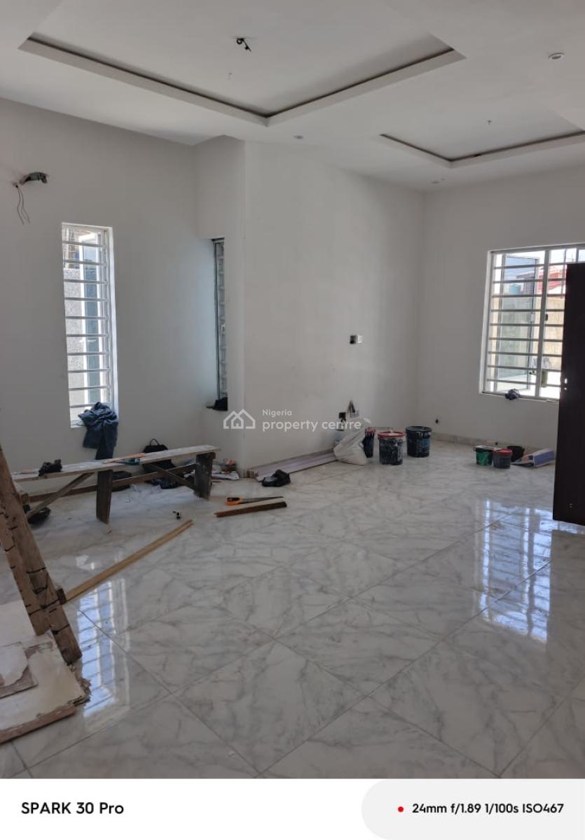 Good Deal for a Serious Buyer 4 Bedroom with Bq at Ologolo Lekki, Ologolo Lekki, Lekki, Lagos, Semi-detached Duplex for Sale